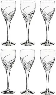 RCR CRYSTAL DA VINCI GROSSETO MEDIUM WINE GLASSES 25cl (SET OF 6) BRAND NEW