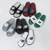 在飛比找蝦皮商城優惠-NEW BALANCE SLIDE 六色 NB LOGO 雙