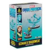 Marvel Crisis Protocol Iceman and Shadowcat Miniatures Game