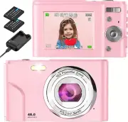 Digital Camera, Autofocus Digital Camera 48MP with 32Gb Card FHD 1080P Vlogging