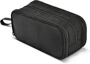 Large Capacity Pencil Storage Case Kids Case with Pencil Holder Cool Pencil Cases with Compartment for Cosmetics Black