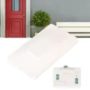 HD (White)Self Powered Wireless Doorbell Punch Welcome Door Bell Kit For Ho