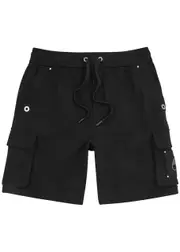 Moose Knuckles Hartsfield Cotton Cargo Shorts - Black - M M