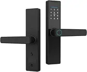 Smart Door Lock with Tuya APP Digital Electronic Lock Smart Home Wooden Door Lock Biometric Fingerprint(22x240 4585)