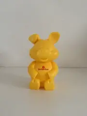 Bendigo Bank Piggy Bank Yellow Money Box Collectable