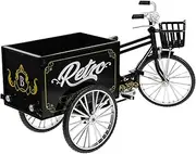 Yardenfun 1:10 Scale Tricycle Model Creative Tricycle Decor Desktop Craft Ornament