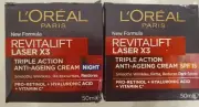 L'Oreal Revitalift Laser X 3 Triple Action Day SPF 15 Cream and Night Cream DUO