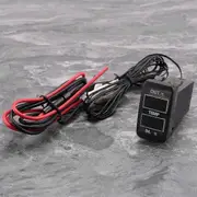 Dual Temperature Display Inside and Outside the Car Dual Temperature Sensor for Toyota Corolla Reiz Prado Prius Black