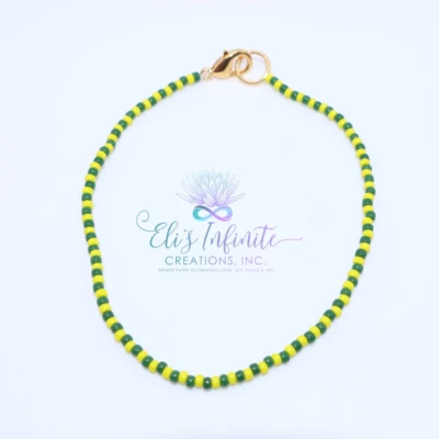 Orula Bracelet made with Beading Thread, Orula Mano de Orula Ilde Icofa de Orula