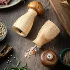 High Hardness Grinding Core Pepper Mill Bottle Wood Salt Grinding Bottle Spice