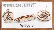 WOODEN CITY 3D Wooden Puzzle – Widgets brain teaser