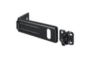Master Lock Wrought Steel Hasps (Multi Colour) (115mm - Black Matt)