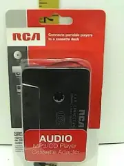 RCA Audio MP3/CD Player Cassette Adapter NEW