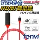 ☆酷銳科技☆FENVI USB3.1 Type C轉HDMI 4K MHL影音傳輸線/MacBook/S8/U11手機&筆電