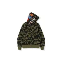 在飛比找Yahoo!奇摩拍賣優惠-BAPE 1ST CAMO SHARK FULL ZIP H