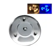 Pactrade Marine 4" Blue White LED Courtesy Light Mirror Touch Switch