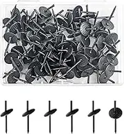70pcs Picture Hanging Nails, Hanging Nails Iron Alloy Photo Frame Hanger Kit for Wood Hardware Mounting, 20lbs Picture Hanging Tool for Drywall, Canvas, Mirror Hanging Decoration (Black)