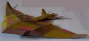 XB-10 Ace Combat 2 Bomber Aircraft Mahogany Kiln Dry Wood Model Large New