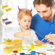 Paint Brush Cleaner Water Circulation Paint Brush Cleaning Tool with Drain·