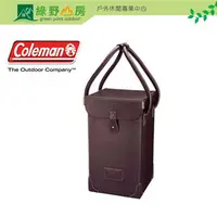 在飛比找PChome商店街優惠-《綠野山房》Coleman 美國 手工牛皮紀念燈盒 收納袋 