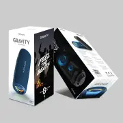 HiFutureGRAVITY Portable Bluetooth Speaker - Blue