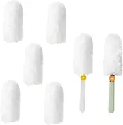 Levemolo 1 Set Duster Keyboard Hand Cleaning Dusting Brush Microfiber Hand Sofa Brush Table Brush Cleaner Hand Sweeping Brush Home Dusting Wand Hand Dusting Tool Detergent Pp to Rotate Mini