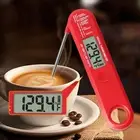 Digital Food Thermometer with Foldable Probe Cooking Thermometer Oil Thermometer