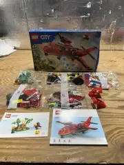 Lego City 60413 Fire Rescue Plane 478pcs BoxDamaged OpenBox Complete