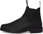 Blundstone Bl063 Unisex Adult Black Leather Elastic Sided Dress Chelsea Boots