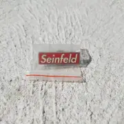 Seinfeld Pin 2010s Unisex Jewellery Accessory Box Logo TV Show Costanza Kramer