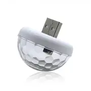 Mini USB Disco Ball Party Light Portable DJ Stage LED Light Strobe Lamp Club