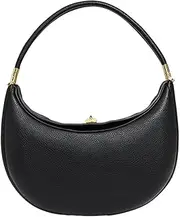 [ALINUOYQ] 3 In 1 Moon Bag for Women Crescent Bag Shoulder Crossbody Bag Underarm Bag Designer Trendy Crescent Purse for Women