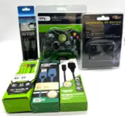 Xbox Accessories Bundle - Cords, Cables, Controller, RF Switch NEW in Pkgs.