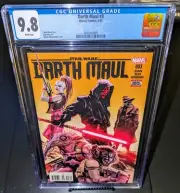 Star Wars: Darth Maul 3 CGC 9.8 - Cad Bane - Marvel - Bunn - 2017