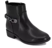 NINE WEST Little Girls Amara Bootie - Brown - Size 7 M