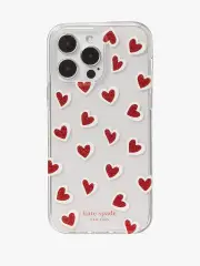 Hearts Glitter iPhone 14 Pro Max Case