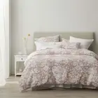 Platinum Logan and Mason Coralie Dusk Doona Quilt Cover Set Super King European