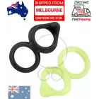 Double Ring Glow In The Dark Black Tickler Silicone Cock Balls Forto F88 style
