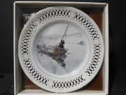 BING & GRONDAHL CARL LARSSON FISHING Collector Plate NIB (CR030)