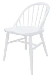 Vera Oak Solid Oak Dining Chair - Set of 2 - White