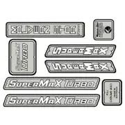 Malvern Star - Supermax Turbo decal set - old school bmx