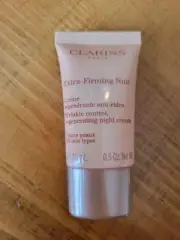 Clarins Extra Firming Nuit Wrinkle Control Regenerating Night Cream 15 Ml .5 Oz