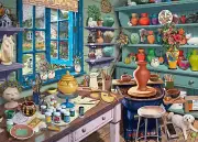 Ravensburger Pottery Studio Sanctuary 500Piece Jigsaw Puzzle Canadian Collection
