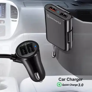 4 Usb Qc 3.0 Car Charger Quick Charge 3.0 Car Fast Charger A