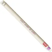 Legami - Erasable Gel Pen, Ball on the End to Remove Ink Without Consuming the Paper - Ink Purple Thermosensitive, Tip Diameter 0,7 mm - Bunny Theme. Single pen