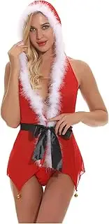 [Generic] Women Sexy Sleepwear Jumpsuits Women Pajamas Sleeveless Sexy Lingerie Plus Size Lingerie Bodysuit with Underwire