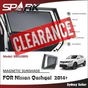 AD MAGNETIC CAR WINDOW SUN SHADE BLIND MESH REAR DOOR FOR NISSAN QASHQAI 2014+