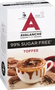 99% Sugar Free Toffee 10 Coffee Sticks 200 G