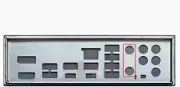 ASUS TUF GAMING X670E-PLUS WIFI Mainboard Backplane I/O Shield