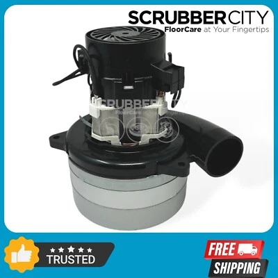 24V 3 St Heavy Duty Vacuum Motor Replacement | Fits Ametek 116515-13, 11651513